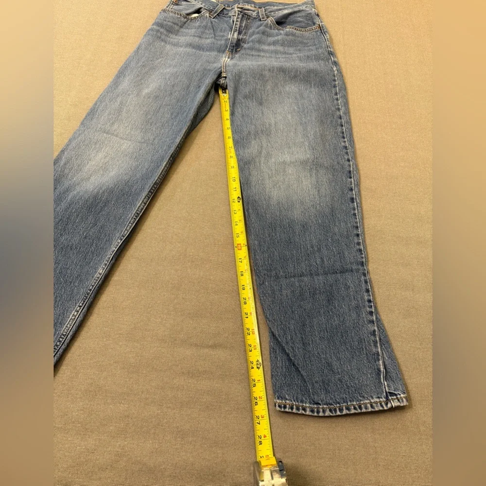 Women’s Vintage Levi’s “Dad Jeans” Style #5096, Leather Patch, Big E Size 28 - Picture 4 of 10